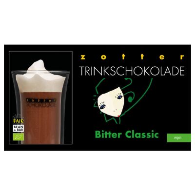bio Trinkschokolade Bitter Classic  5x22g